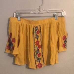 Off-The-Shoulder shirt